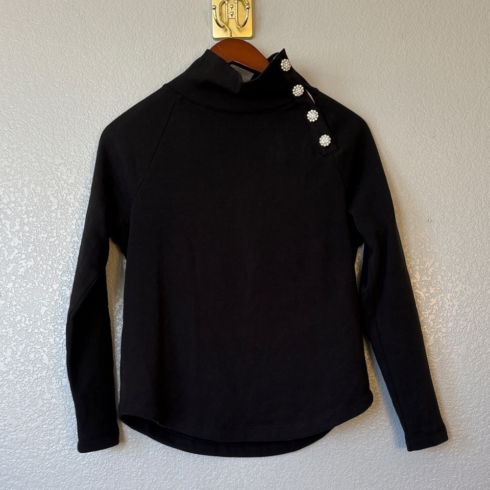 J. Crew Charcoal Long Sleeve Shirt with detailed buttons- BNWT